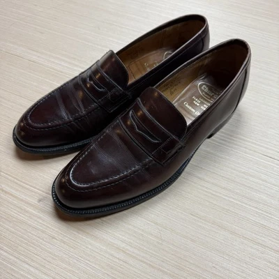 Church's English Shoes Burgundy Vtg Leather Penny Loafers 8.5 UK/9.5 US Ross - Image 1 of 4