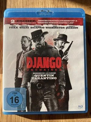 Django Unchained Blu-ray Disc - Quentin Tarantino Film - FSK 16 - Bild 1 von 2