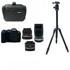 Canon R7 Camera + RF-S 18-45 + RF-S 55-210 + RF 50mm +Bag+Tripod UK NEXT DAY DEL