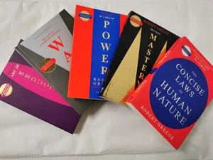 The Modern Machiavellian Series 5 Books Collection Set By Robert Greene - Picture 1 of 13