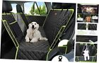  4-in-1 Dog Car Seat Cover, 100% Waterproof Scratchproof Dog Hammock with Big 