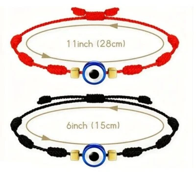 Armband mit Nazar Perle Boncuk Blaue Türkische Auge Böser Blick Amulett Evil Eye - Bild 1 von 2