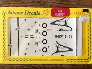 1/48 Aussie Decals F/A-18 Hornet: A-21-8 of No.3 Squadron, RAAF Australia OOP - Bild 1 von 2