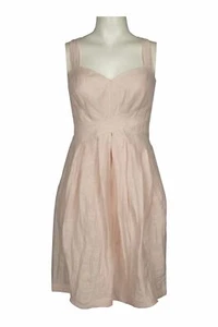 Suzi Chin Blush Pink Sweetheart Fit and Flare Dress - Picture 1 of 1
