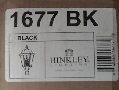 Hinkley Lamp Post Lantern NIB PRICE PER LANTERN. - Image 1 of 4