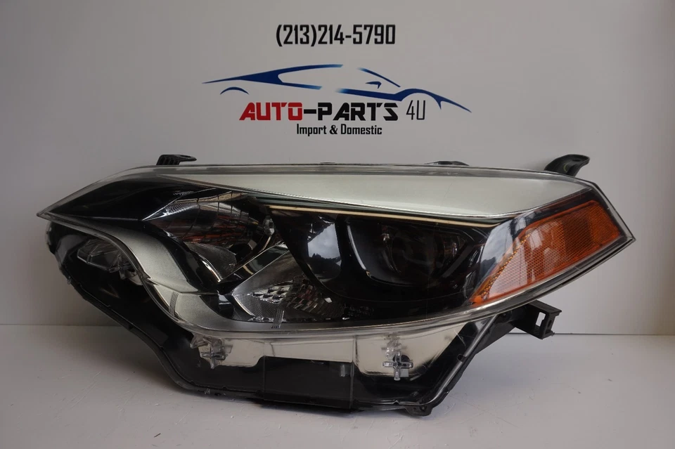 протестированная 2014 2016 TOYOTA COROLLA ЛЕВЫЙ ДРАЙВЕР ГАЛОГЕННАЯ СВЕТОДИОДНАЯ ФАРА OEM 2015 - Изображение 1 из 1