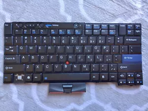 Klawiatura Lenovo ThinkPad P/N 45N2106 Brakujący klawisz Przetestowana/działająca - Zdjęcie 1 z 8