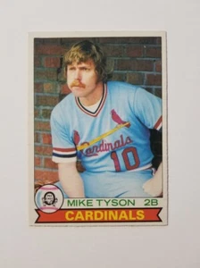 MIKE TYSON 1979 O-PEE-CHEE BASEBALL CARD #162 ST. LOUIS CARDINALS - Picture 1 of 2
