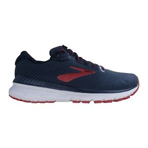 Mens Brooks Adrenaline GTS 20 Ebony Red Cushioned Running Shoes