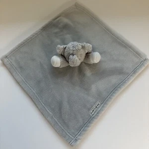 Blankets and Beyond Lovey Elephant grau weich flauschig Baby Sicherheitsdecke 14x14 - Bild 1 von 7