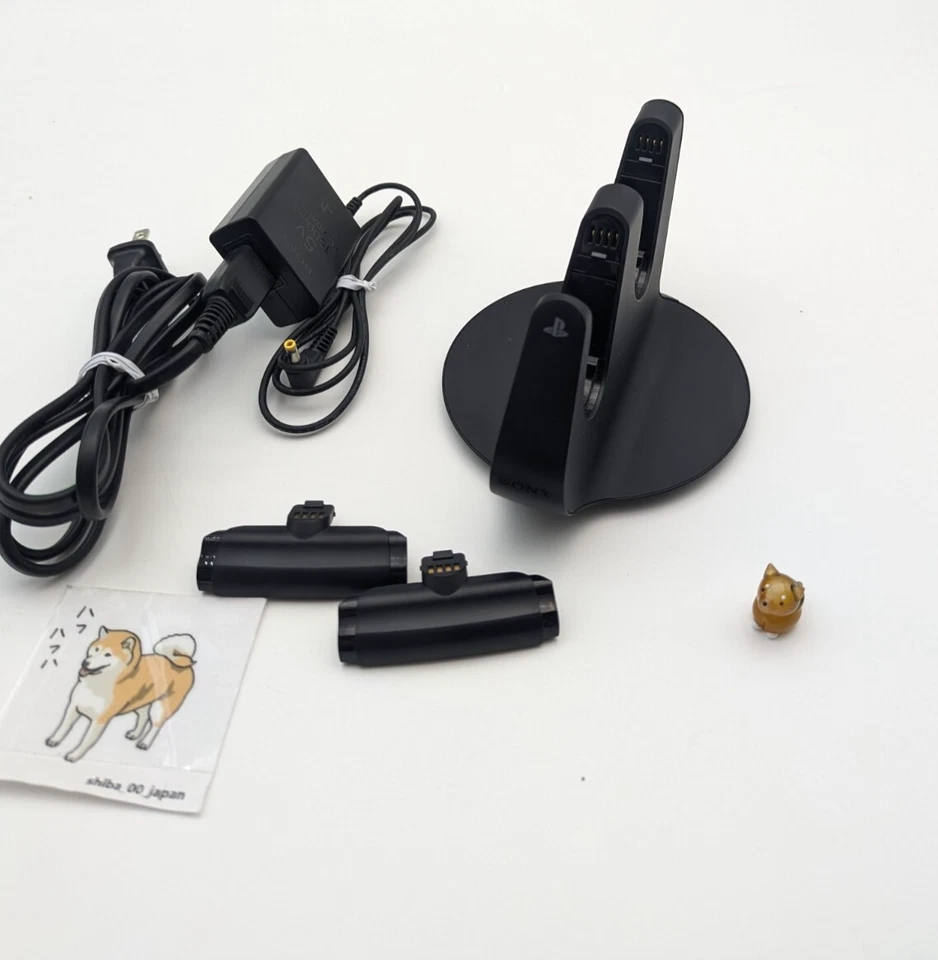 PS3 DualShock 3 Controller Dock Charging Station Set SONY CECH-ZDC1J Tested - Image 1 of 4