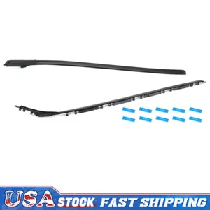 For Lexus Is250 Is350 2006-2013 Right+Left Windshield Trim Moulding W/Clips Pair - Picture 1 of 14