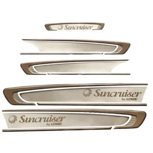 Lowe Boat Hull Decal 1945913 | Suncruiser Champagne Brown (Set Of 5) - Picture 1 of 3