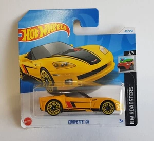 Mattel/Hot Wheels, Hw Roadsters, 40/250, Corvette C6 Superbo Mint Condizione - Foto 1 di 3