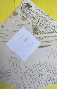 GRUPPO ANTICHI MANOSCRITTI UNO CON TIMBRO- BOLLO - Foto 1 di 3