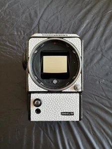 Hasselblad 500 EL/M lunar white color with A24 film back And battery adaptor - Picture 1 of 14