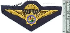 SOUTH AFRICA POLICE T.F. SPECIAL FORCES DARK BLUE PARACHUTE WINGS AIRBORNE