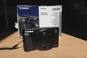 READ DESCRIPTON! Canon Powershot SX740 Black Boxed *FAULTY* - Picture 1 of 4