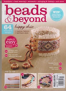 BEADS & BEYOND MAGAZINE JULY 2015, HIPPY CHIC, 64 WEARABLE DESIGNS. - Foto 1 di 1