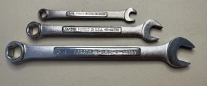 3 - Llaves combinadas vintage CRAFTSMAN V^ SAE de 6 puntos EE. UU. 3/8 9/16 3/4 raras - Imagen 1 de 10