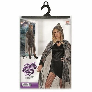 COSTUME DONNA MANTELLO RAGNATELA CON CAPPUCCIO LUNGHEZZA CM. 136 DONNA - Foto 1 di 1