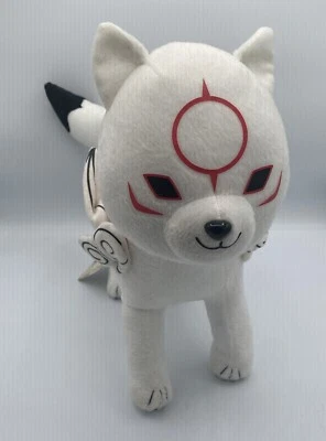 Okami Den Amaterasu Plush Toy Capcom Dog Rare New With Tags - Image 1 of 4