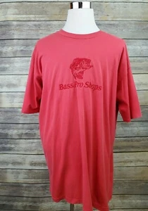 Camisa de pesca Bass Pro Shops años 70 algodón bordado intercambio adulto talla XXL - Imagen 1 de 9