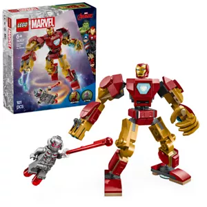 LEGO Marvel 76307 Iron Man Mech vs. Ultron Age 6+ 101pcs - Picture 1 of 3
