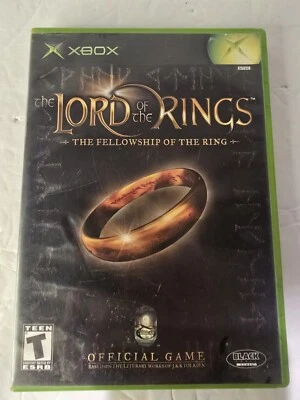 Lord Of The Rings Fellowship of the Ring  XBOX  - No Manual - Tested - Image 1 of 4