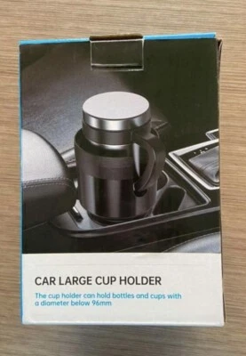 Drink Cup Holder, Car Holder Expander Adapter Universal For Large Bottles Mugs - Image 1 of 4