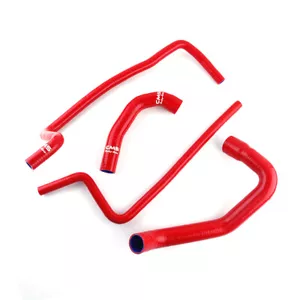 Kit de manguera de radiador y calefacción de silicona para Jeep Wrangler TJ 1997-2006 4,0 L L LHD rojo - Imagen 1 de 10