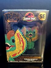 Funko POP - Movie - Jurassic Park - Dilophosaurus - Enamel PIN -Target Exclusive