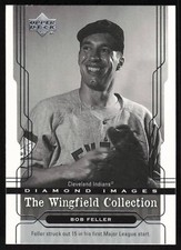 2005 Upper Deck #DI-9 Bob Feller     Cleveland Indians Card