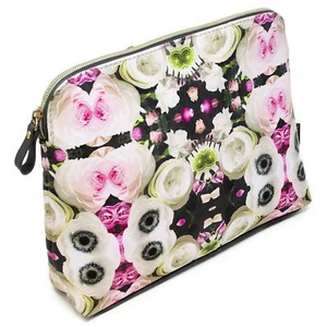 Travel Make Up Case Flower Floral Beauty Toiletry Bag - Danielle Creations - Picture 1 of 1