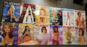PLAYBOY MAGAZINE 1998 COMPLETE YEAR 12 ISSUES WITH CENTERFOLDS VG - Picture 1 of 1