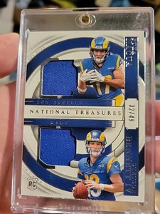 2023 Panini National Treasures #RGC-LAR Nacua/Bennett IV 32/49 - Bild 1 von 5