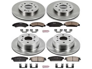 Front and Rear Brake Pad and Rotor Kit For 2007 GMC Yukon KD423HZ - Picture 1 of 1