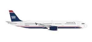 Herpa 538251 - 1/500 American Airlines Airbus A321 - US Airways Heritage Livery - Picture 1 of 1