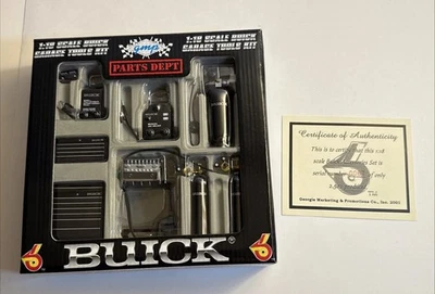 NEW GMP 9011 PARTS DEPT BUICK GARAGE TOOLS KIT 1:18 Model Set Toy Peachstate - Image 1 of 4
