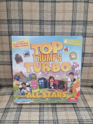 Top Trumps Turbo All Stars Game 2013  Winning Moves Toys TV Pop Stars Movies - Image 1 of 3