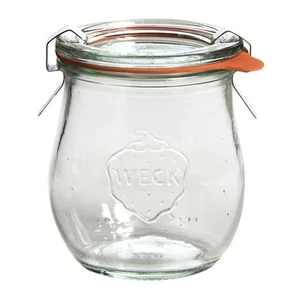 Barattolo Jars da 220 ml Vetro con Coperchio Weck | Marmellate Conserve Cocktail - Foto 1 di 4