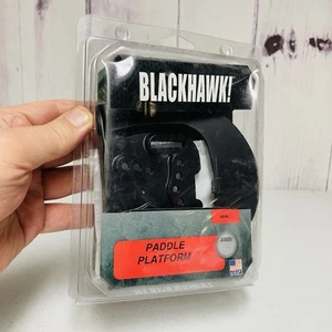 Blackhawk CQC Paddle Loop Platform Ambidextrous Black 410902BK - Picture 1 of 2