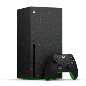 Xbox Series X 2 TB Disc Drive Galaxy Black Special Edition Bundle Includes