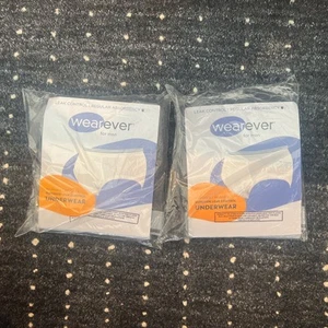 2 Wearever Mens Pack Maximum Absorbent Underwear 46 To 48 Gray - Picture 1 of 4