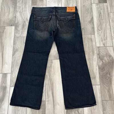 Jeans De Colección True Religion Billy Super T Para Hombres 40/34 Corte Boot EE. UU. Puntada Gruesa Y2K Foto 1 de 4