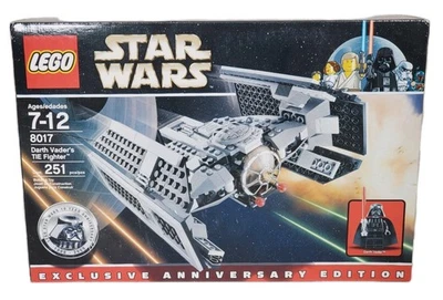 LEGO Star Wars 8017 Darth Vader's TIE Fighter 10th Anniversary New Open Box - Image 1 of 4