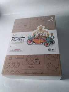 Rolife Pumpkin Carriage Music Box NEW SEALED - Picture 1 of 5