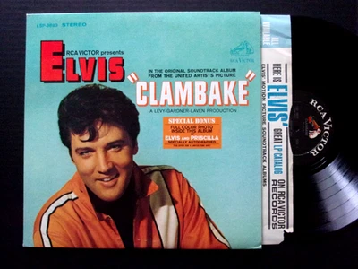 ELVIS PRESLEY - Clambake (LSP-3893) 1967 First Pressing - Image 1 of 4