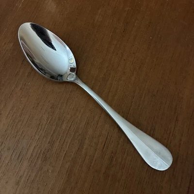 Guy Degrenne Beau Manoir-Blois Stainless Steel Oval Soup Spoon France 7 1/8” - Image 1 of 3