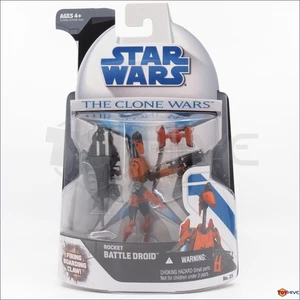 Star Wars The Clone Wars 2008 Rocket Battle Droid w/ Boarding Claw #25 by Hasbro - Picture 1 of 2
